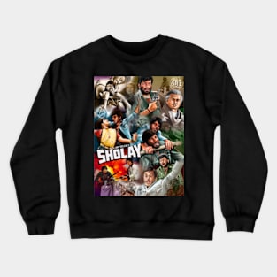 Sholay art Crewneck Sweatshirt